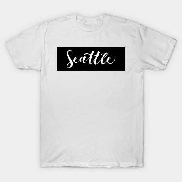 Seattle T-Shirt by ProjectX23Red